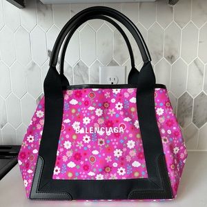 Balenciaga Printed Canvas Bag